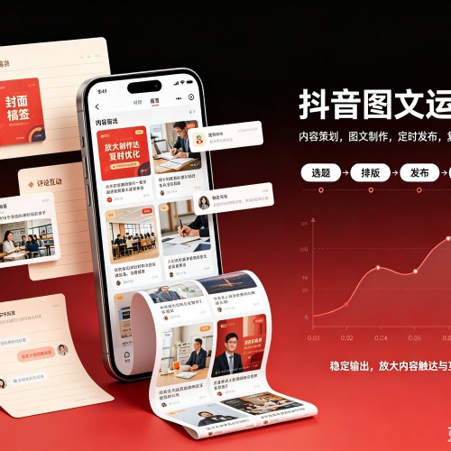 坡头抖音图文代运营服务